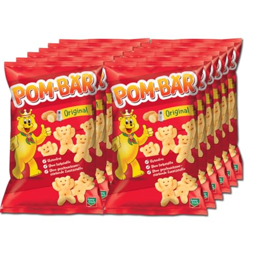 Funny-frisch Pom-Bär Original Chips Cracker 75 gramm x 10 Stück von Pufai