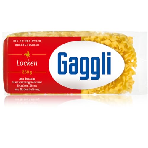 Gaggli Locken Nudeln pasta nudeln 250 gramm von Pufai