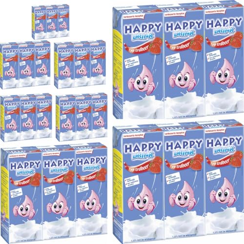 Happy Kiddis Drink Erdbeer milch Erdbeergetränk 200 Mililiter x 24 Dose Mit Pufai Grocery Happy Kiddis Drink Erdbeer milch Erdbeergetränk 200 Mililiter x 24 Dose Mit Pufai Grocery von Pufai