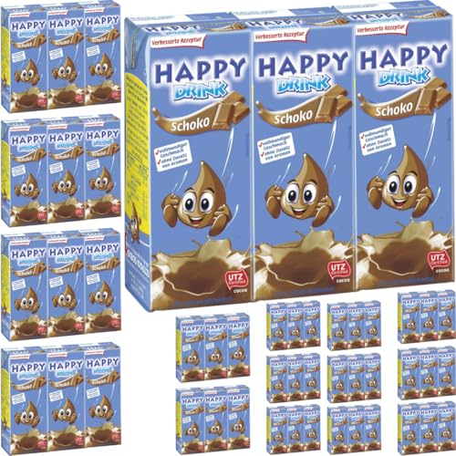 Happy Kiddis Drink Schoko Kakao milch Kakaomilchgetränk 200 Mililiter x 48 Dose Mit Pufai Grocery Happy Kiddis Drink Schoko Kakao milch Kakaomilchgetränk 200 Mililiter x 48 Dose Mit Pufai Grocery von Pufai