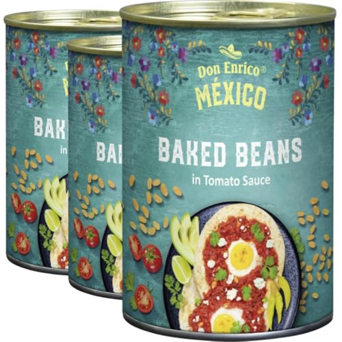 Heinz Baked Beanz Gebackene Bohnen in Tomatensauce 1000 Gramm x 3 STÜCK + Pufai Heinz Baked Beanz Gebackene Bohnen in Tomatensauce 1000 Gramm x 3 STÜCK + Pufai von Pufai