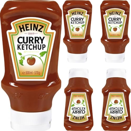 Heinz Curry Ketchup 500 gramm x 5 STÜCK von Pufai