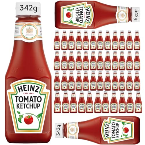 Heinz Tomato Ketchup Red 300 Mililiter X 50 STÜCK + pufai von Pufai