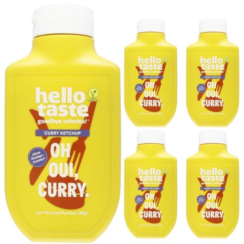 Hello taste Curry Ketchup 300 Mililiter x 5 STÜCK von Pufai