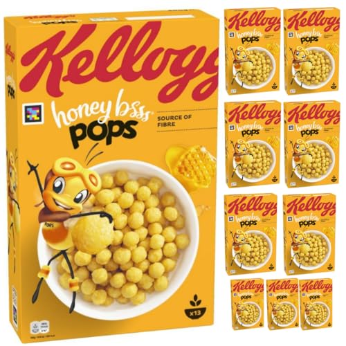 Honey Bssss Pops Cerealien Muesli Cornflakes 400 gramm x 10 Stück Honey Bssss Pops Cerealien Muesli Cornflakes 400 gramm x 10 Stück von Pufai