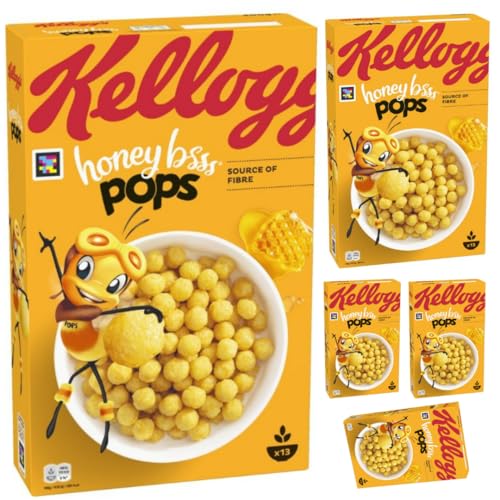 Honey Bssss Pops Cerealien Muesli Cornflakes 400 gramm x 5 Stück Honey Bssss Pops Cerealien Muesli Cornflakes 400 gramm x 5 Stück von Pufai