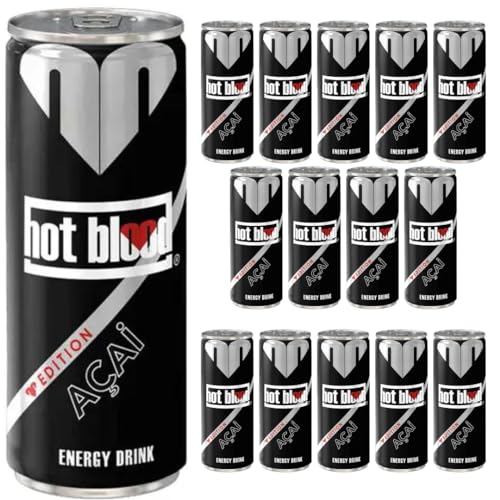 Hot Blood Energiegetränk Energy Drink Acai 250 ML x 15 Stück Hot Blood Energiegetränk Energy Drink Acai 250 ML x 15 Stück von Pufai
