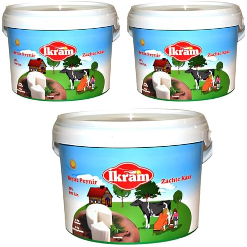 İkram Feta Kass Weißkäse 55% Fett 2000 Gramm x 3 Box mit Pufai Lebensmittelgeschäft İkram Feta Kass Weißkäse 55% Fett 2000 Gramm x 3 Box mit Pufai Lebensmittelgeschäft von Pufai