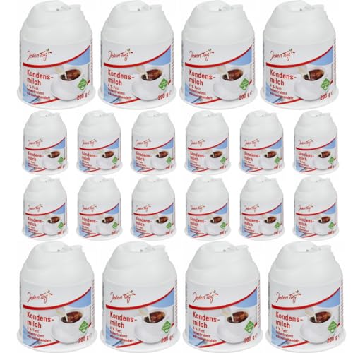 Jeden Tag Kondensmilch Kaffeetraum 4%% Fett 200 Mililiter x 20 STÜCK mit Pufai Grocery Gratis Jeden Tag Kondensmilch Kaffeetraum 4%% Fett 200 Mililiter x 20 STÜCK mit Pufai Grocery Gratis von Pufai