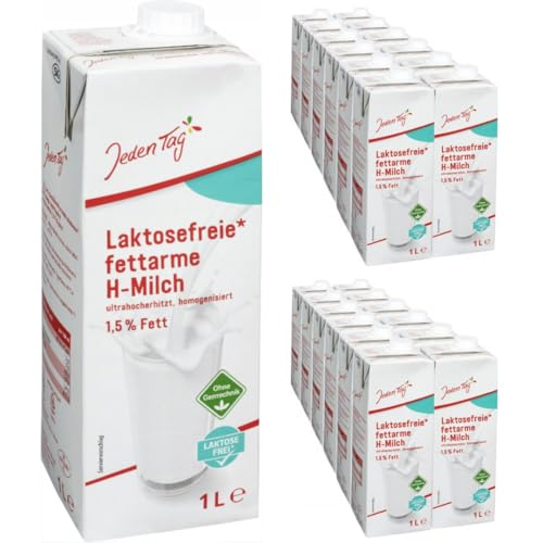 Jeden Tag Laktosefreie haltbare milch% 1,5 Fett 1000 Mililiter x 24 STÜCK mit Pufai Grocery Jeden Tag Laktosefreie haltbare milch% 1,5 Fett 1000 Mililiter x 24 STÜCK mit Pufai Grocery von Pufai