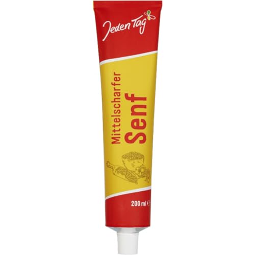 Jeden Tag Senf mittelscharf 200 Mililiter Tube Jeden Tag Senf mittelscharf 200 Mililiter Tube von Pufai