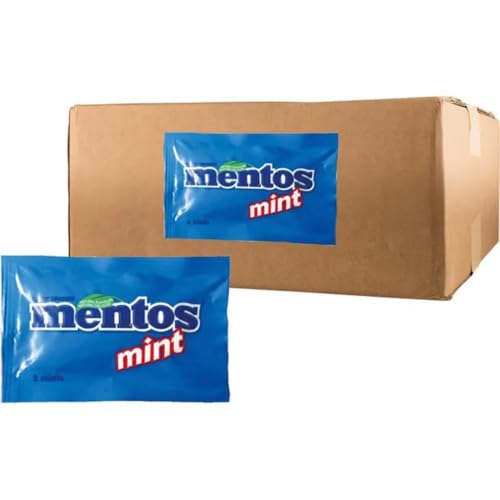 Kaubonbons Mentos Mints Meeting Duo mit Minzgeschmack, je 2 Stück, 500 Pack + Pufai von Pufai