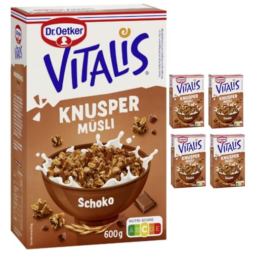 Knusper Müsli Schoko 600 g X 5 Packungen Knusper Müsli Schoko 600 g X 5 Packungen von Pufai