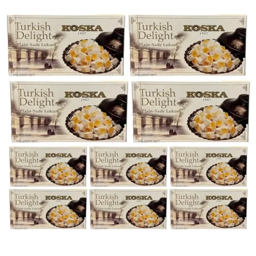 Koska, einfache türkische Süßwaren-Spezialität im Miniformat, 125 g x 10 Stück von Pufai