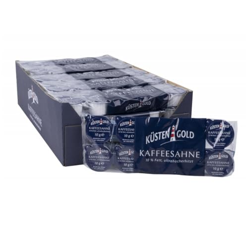 Küstengold Kaffeesahne 10% Fett 10 Stück x 10 gramm x 20 Packungen Küstengold Kaffeesahne 10% Fett 10 Stück x 10 gramm x 20 Packungen von Pufai