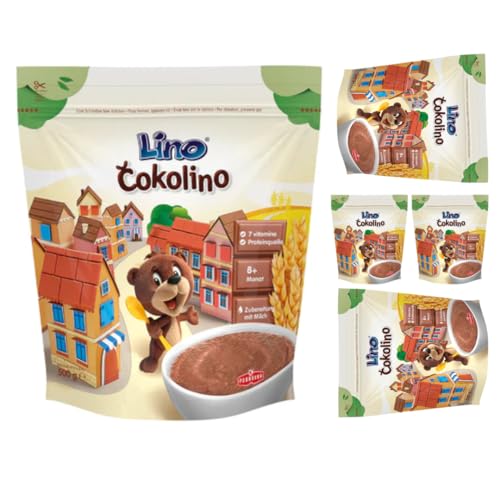 Lino Cokolino Babybrei Beutel Muesli Cornflakes Cerealien 500 gramm x 5 STÜCK von Pufai