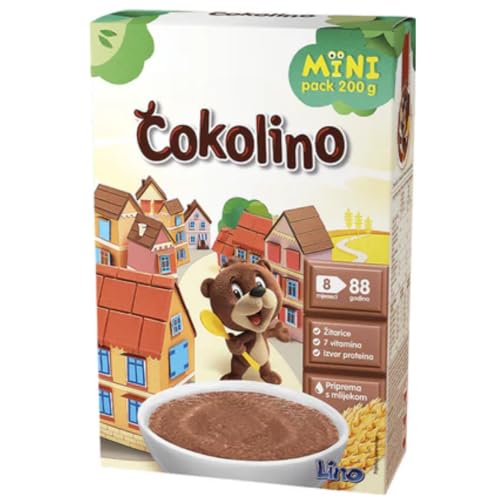 Lino Cokolino Babybrei Muesli Cornflakes Cerealien 200 gramm schachtel von Pufai