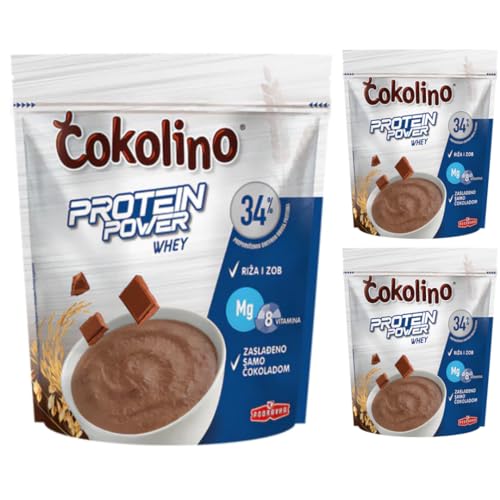 Lino Cokolino Protein Whe Beutel Muesli Cornflakes Cerealien 350 gramm x 3 STÜCK von Pufai
