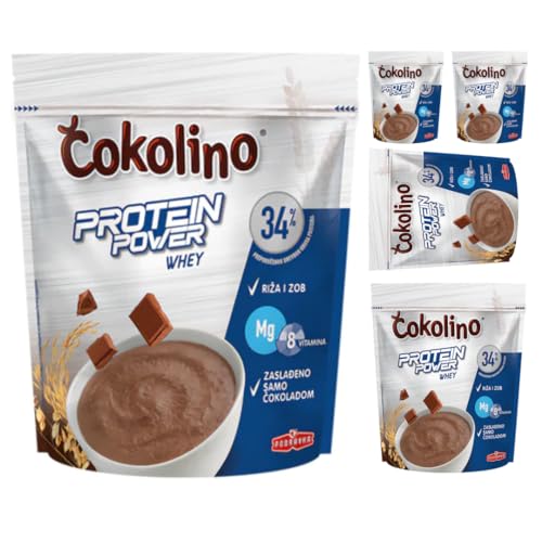 Lino Cokolino Protein Whe Beutel Muesli Cornflakes Cerealien 350 gramm x 5 STÜCK von Pufai