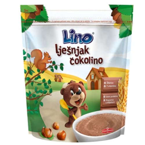 Lino Haselnuss Cokolino Beutel Muesli Cornflakes Cerealien 500 gramm von Pufai