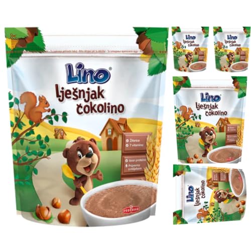 Lino Haselnuss Cokolino Beutel Muesli Cornflakes Cerealien 500 gramm x 5 STÜCK Lino Haselnuss Cokolino Beutel Muesli Cornflakes Cerealien 500 gramm x 5 STÜCK von Pufai