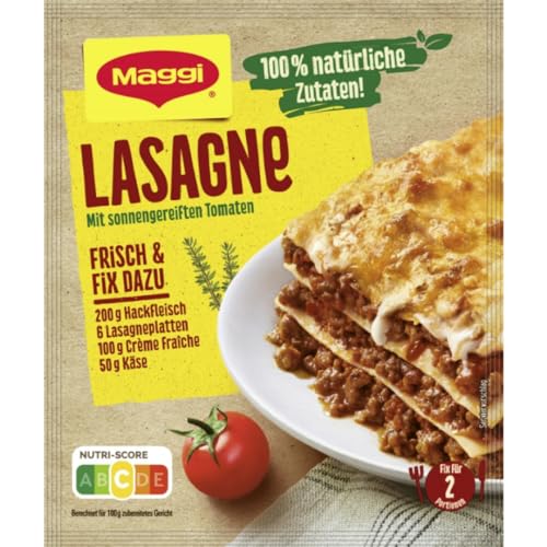Maggi Fix für Lasagne Pasta 43 Gramm Maggi Fix für Lasagne Pasta 43 Gramm von Pufai