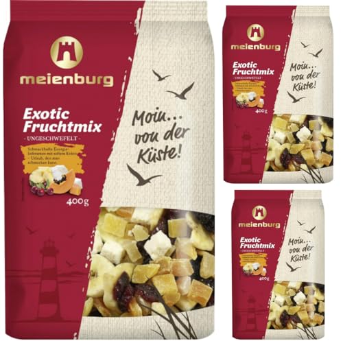 Meienburg Exotic Fruchtmix Snack 400 gramm x 3 STÜCK Meienburg Exotic Fruchtmix Snack 400 gramm x 3 STÜCK von Pufai