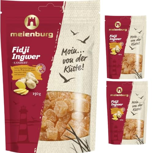 Meienburg Fidji Ingwer kandiert Süßigkeiten 150 gramm x 3 STÜCK Meienburg Fidji Ingwer kandiert Süßigkeiten 150 gramm x 3 STÜCK von Pufai