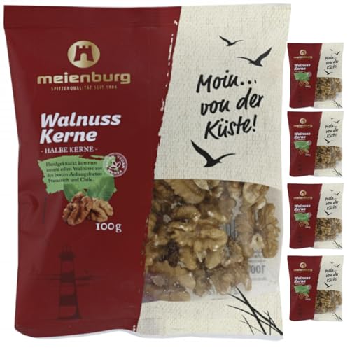 Meienburg Walnusskerne Halbe Kerne Walnuss 100 gramm x 5 Stück Meienburg Walnusskerne Halbe Kerne Walnuss 100 gramm x 5 Stück von Pufai