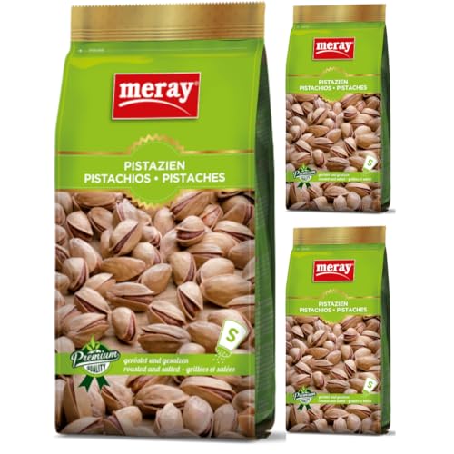 Meray Pistazien in Schale Geröstet und Gesalzen 150 gramm x 3 Stück Meray Pistazien in Schale Geröstet und Gesalzen 150 gramm x 3 Stück von Pufai