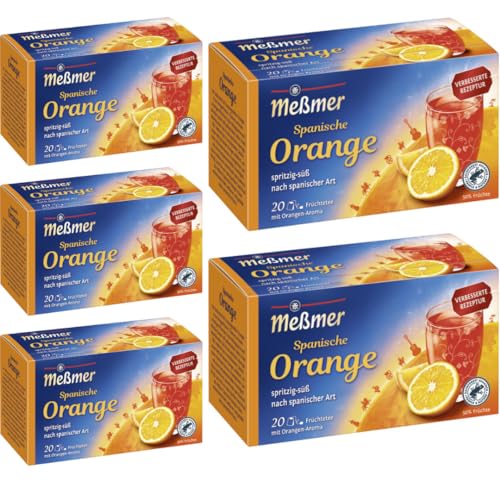 Meßmer Spanische Orange Tee 20 ST x 5 er Pack von Pufai