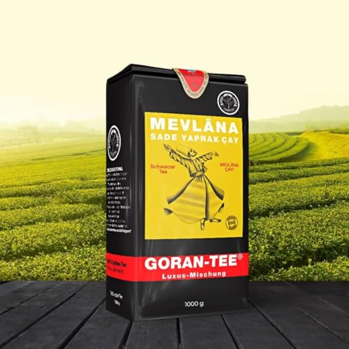 Mevlana Goran-Tee Luxus-Mischung Tee Schwarzer Tee lose 1000g von Pufai