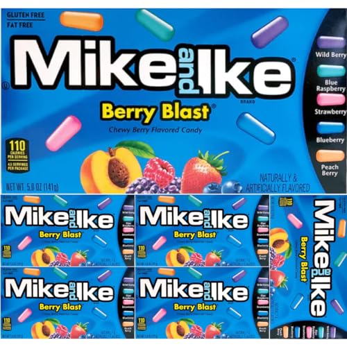 Mike and Ike Berry Blast Gummi Fruchtbonbons 141 Gramm X 6 STÜCK Mike and Ike Berry Blast Gummi Fruchtbonbons 141 Gramm X 6 STÜCK von Pufai