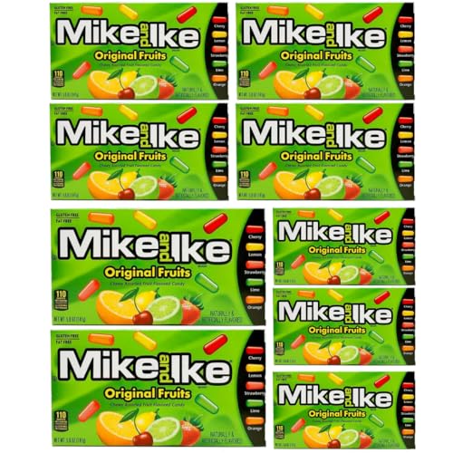 Mike and Ike Original Fruits Gummi Fruchtbonbons 141 Gramm X 9 STÜCK Mike and Ike Original Fruits Gummi Fruchtbonbons 141 Gramm X 9 STÜCK von Pufai