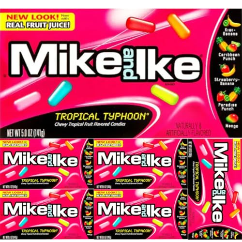 Mike and Ike Tropical Typhoon Gummi Fruchtbonbons 141 Gramm X 6 STÜCK Mike and Ike Tropical Typhoon Gummi Fruchtbonbons 141 Gramm X 6 STÜCK von Pufai