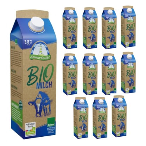 Milch 3,8% 1 l x 12 Stück von Pufai