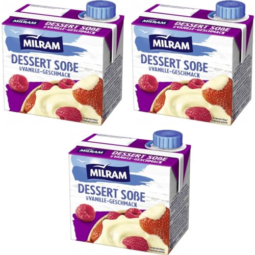 Milram Dessert Nachtisch Soße Vanille 500 Gramm x 3 Pieces Milram Dessert Nachtisch Soße Vanille 500 Gramm x 3 Pieces von Pufai