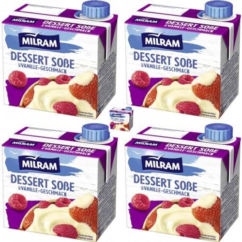 Milram Dessert Nachtisch Soße Vanille 500 Gramm x 5 Pieces Milram Dessert Nachtisch Soße Vanille 500 Gramm x 5 Pieces von Pufai