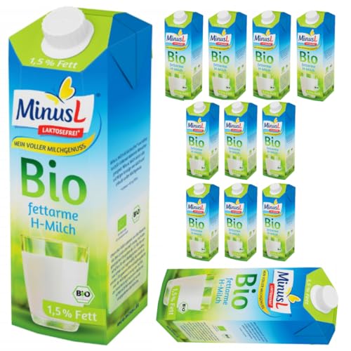 Minus H-Milch 1,5% Fett laktosefrei 1000 mililiter x 12 Stück Minus H-Milch 1,5% Fett laktosefrei 1000 mililiter x 12 Stück von Pufai