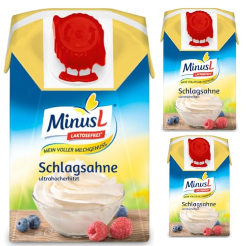 Minus L Schlagsahne 30% 200 milliliter x 3 STÜCK Minus L Schlagsahne 30% 200 milliliter x 3 STÜCK von Pufai