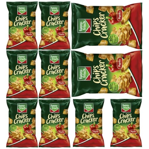 Mit Pufai Grocery, Funny-frisch Chips Cracker Paprika Chips Cracker 90 gramm x 10 Stück Mit Pufai Grocery, Funny-frisch Chips Cracker Paprika Chips Cracker 90 gramm x 10 Stück von Pufai