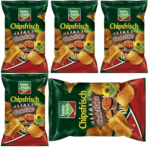 Mit Pufai Grocery, Funny-frisch Chipsfrisch Chakalaka Chips Cracker 150 gramm x 5 Stück Mit Pufai Grocery, Funny-frisch Chipsfrisch Chakalaka Chips Cracker 150 gramm x 5 Stück von Pufai