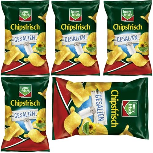 Mit Pufai Grocery, Funny-frisch Chipsfrisch gesalzen Chips Cracker 150 gramm x 5 Stück Mit Pufai Grocery, Funny-frisch Chipsfrisch gesalzen Chips Cracker 150 gramm x 5 Stück von Pufai
