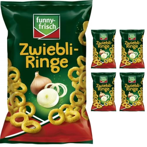 Mit Pufai Grocery, Funny-frisch Zwiebli-Ringe Chips Cracker 80 gramm x 5 Stück Mit Pufai Grocery, Funny-frisch Zwiebli-Ringe Chips Cracker 80 gramm x 5 Stück von Pufai
