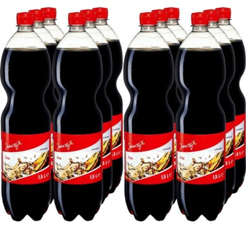 Mit Pufai Grocery, Jeden Cola Erfrischende Cola-Limonade (Einweg) 1,5 Lt x 12 STÜCK von Pufai