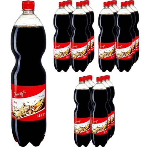 Mit Pufai Grocery, Jeden Cola Erfrischende Cola-Limonade (Einweg) 1,5 Lt x 18 STÜCK von Pufai