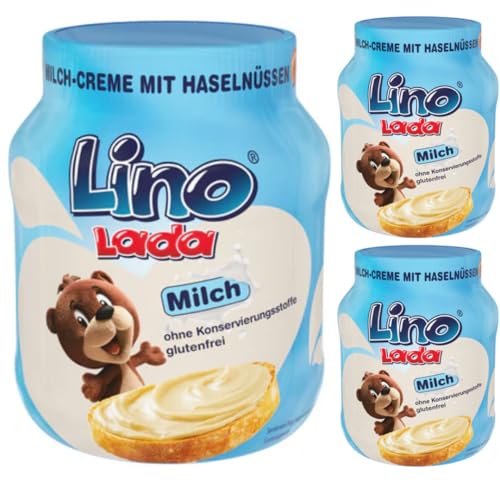 Mit Pufai Grocery, Lino Lada Milch und Haselnuss Creme Chocolate Spreads Schokoladenaufstriche 350 Gramm x 3 STÜCK + pufai Mit Pufai Grocery, Lino Lada Milch und Haselnuss Creme Chocolate Spreads Schokoladenaufstriche 350 Gramm x 3 STÜCK + pufai von Pufai