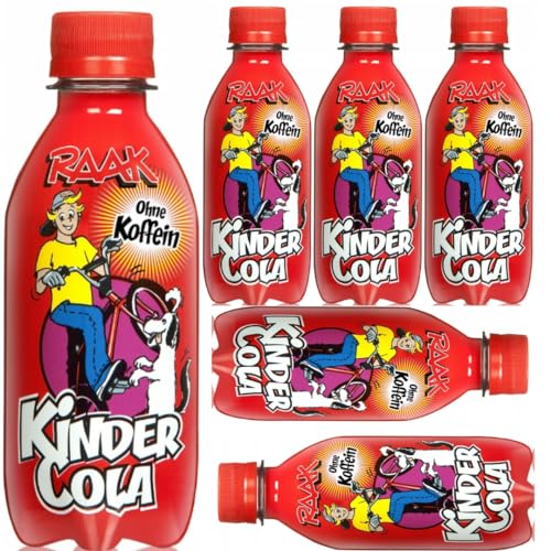 Mit Pufai Grocery, Raak Kindercola Kinder Cola Speziell für Kinder hergestellt (Einweg) 250 Mililiter x 6 STÜCK von Pufai