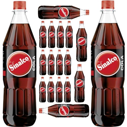 Mit Pufai Grocery, Sinalco Cola Koffeinhaltige Limonade mit natürlichem Mineralwasser Cola-Limonade (Mehrweg) 1000 Mililiter x 18 STÜCK von Pufai