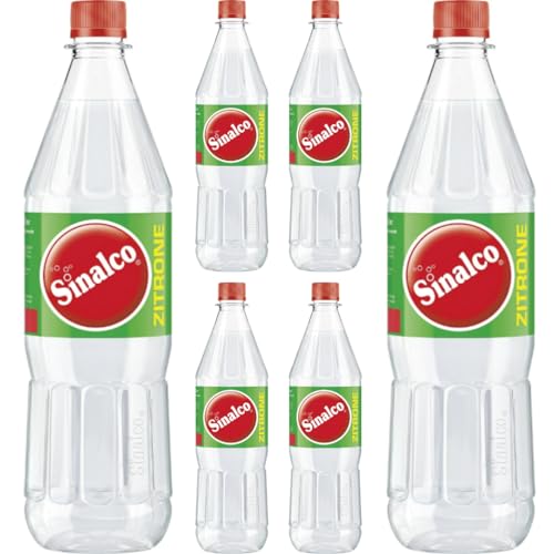 Mit Pufai Grocery, Sinalco Zitrone Zitronenlimonade Limonade (Mehrweg) 1000 Mililiter x 6 STÜCK von Pufai
